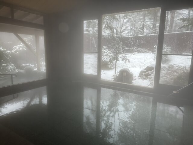 雪見風呂