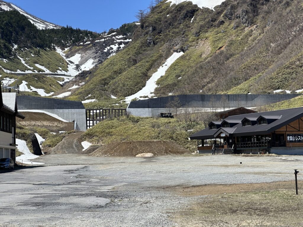 殺生河原　砂防堰堤