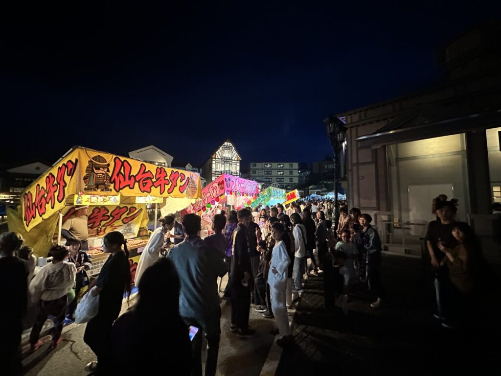 白根神社夏祭り