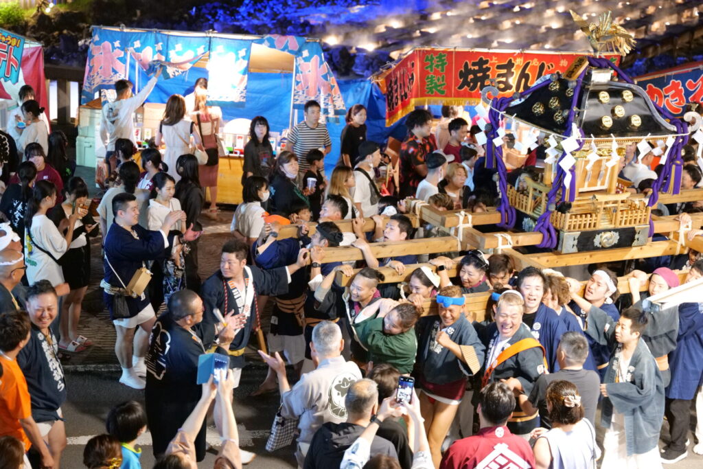 白根神社夏祭り