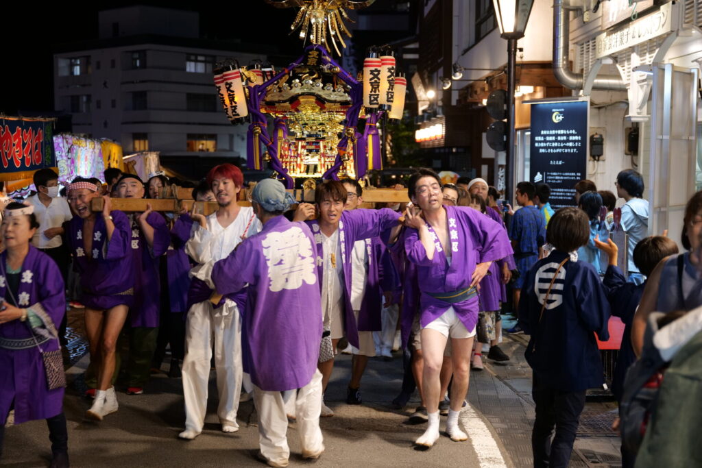 白根神社夏祭り