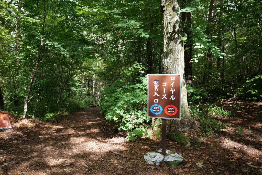 草津森の癒し歩道ロイヤルコース