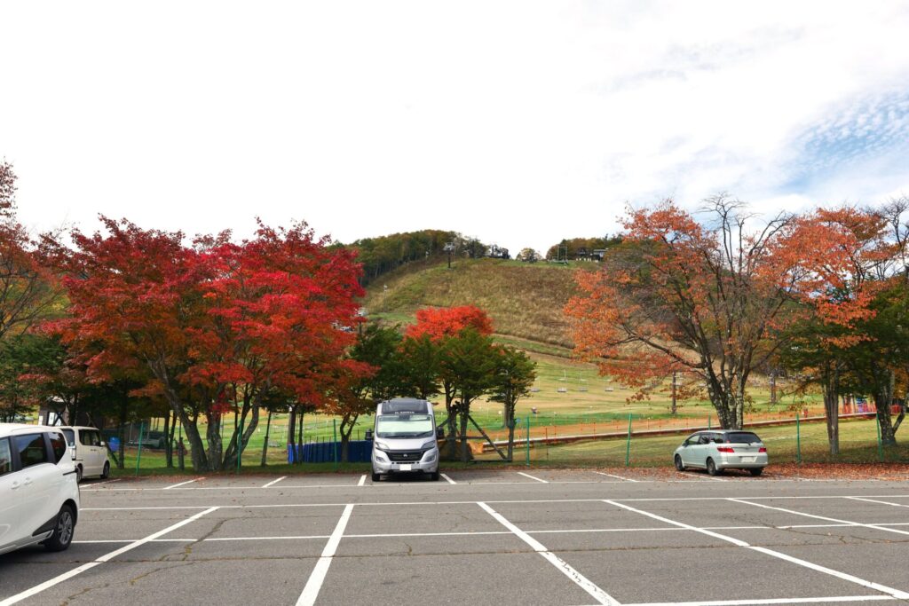 天狗山周辺の紅葉