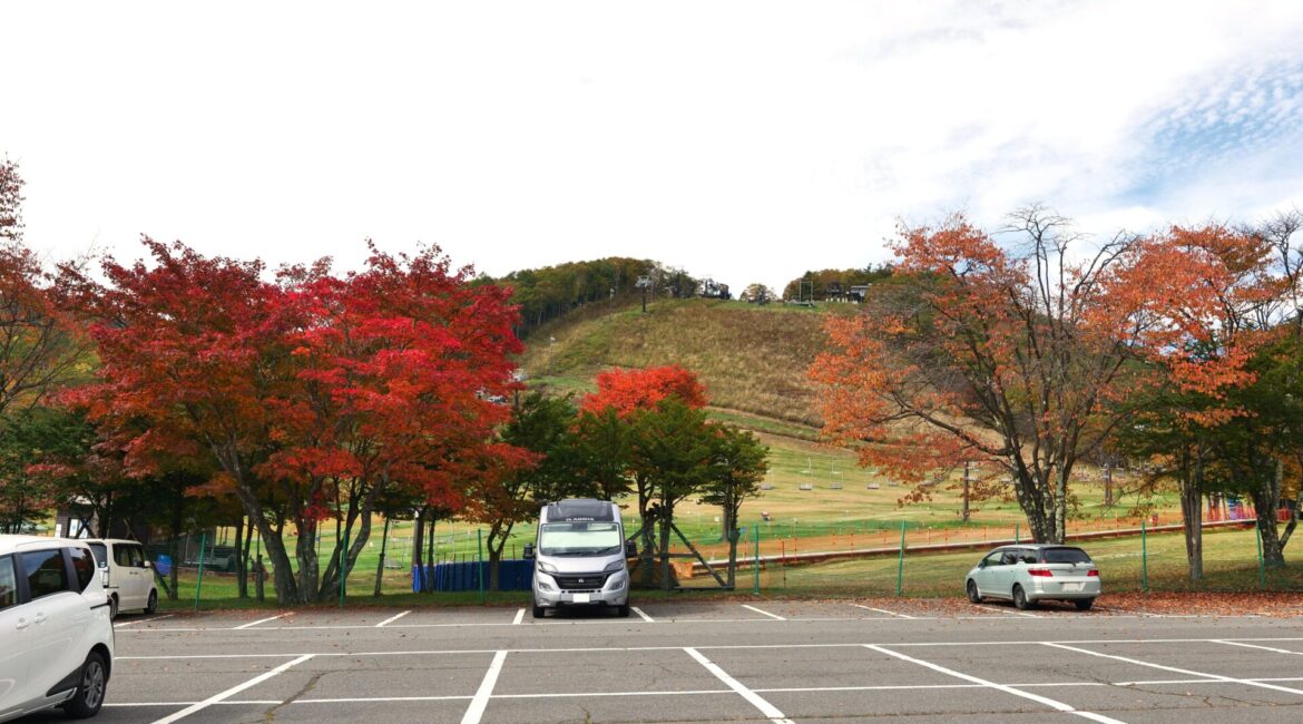 天狗山周辺の紅葉