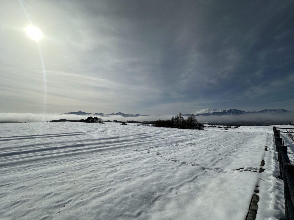 浅間山と雲海