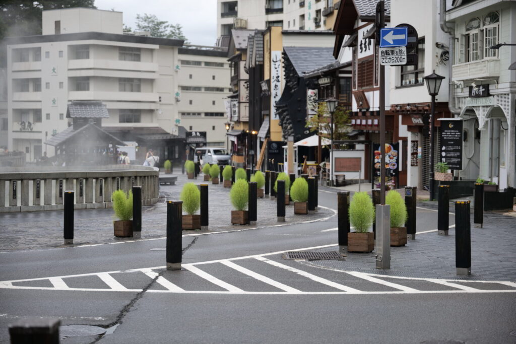 湯畑　コキア
