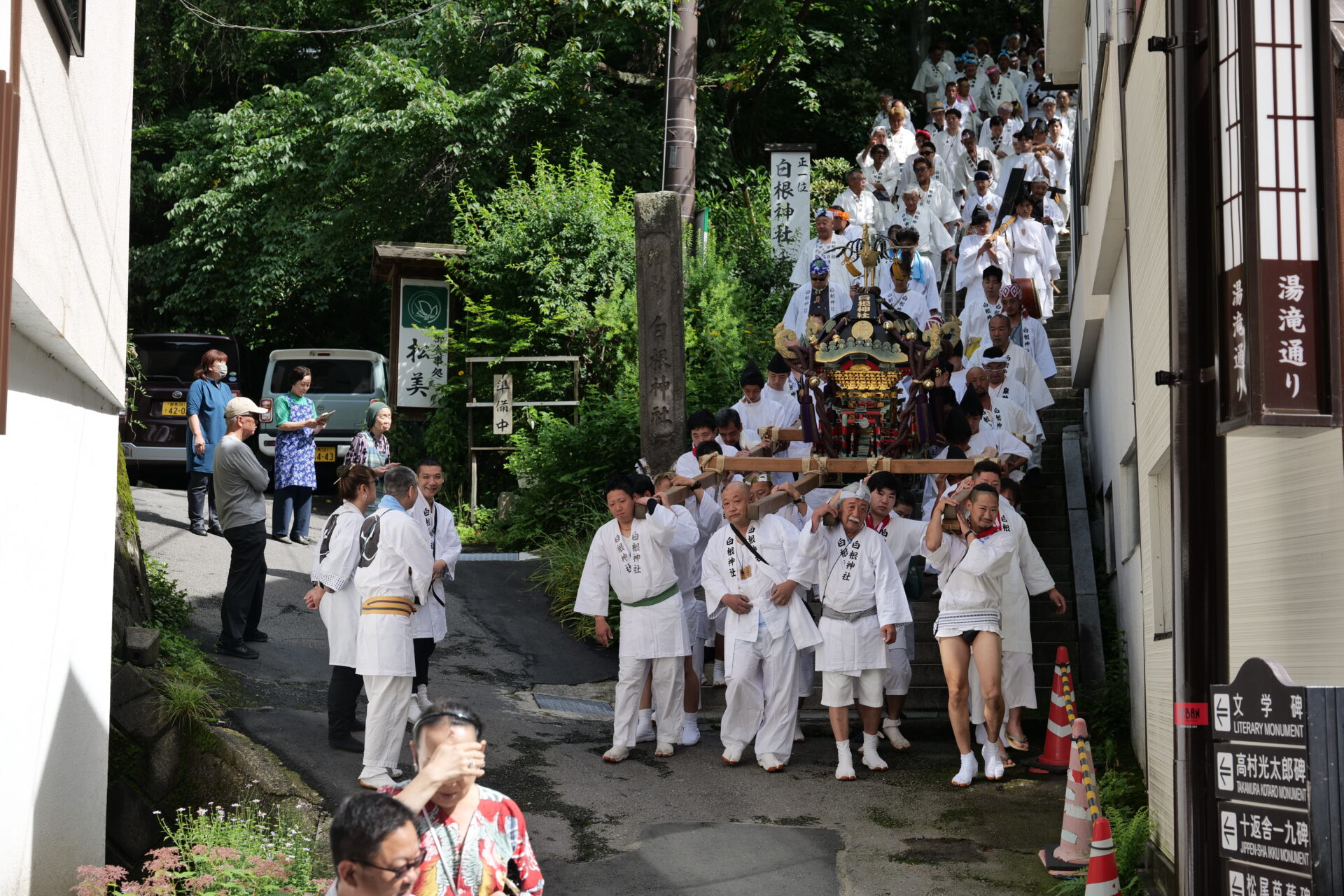 白根神社夏まつり開催のお知らせ｜露店と神輿で草津の夜を満喫 2026年7